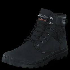 Outlet Palladium Pampa Shield Wp+ Lux Black/black Svart