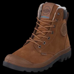 Clearance Palladium Pampa Sport Cuff WPS Mahogany Brun