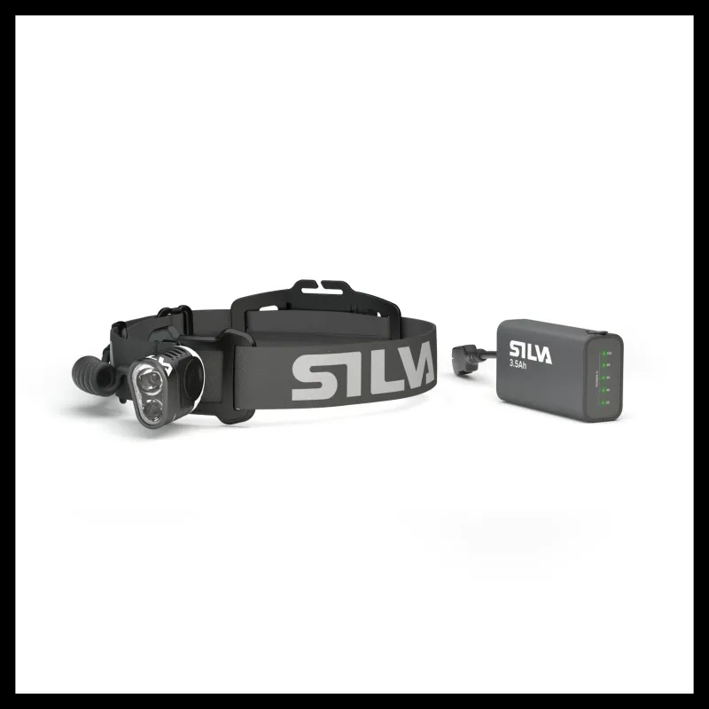 Best Silva Pannlampa Trail Speed 5x Grey/white Grå
