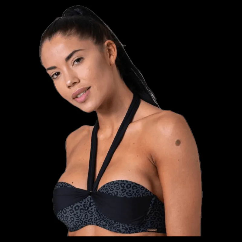 Panos Emporio Panthera Circe Top Black Svart Hot