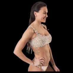 Rip Curl Paradise Cove Crop Top Gold Guld Sale