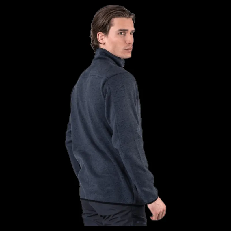 Discount Whistler Pareman Melange Fleece Jacket Grey Grå
