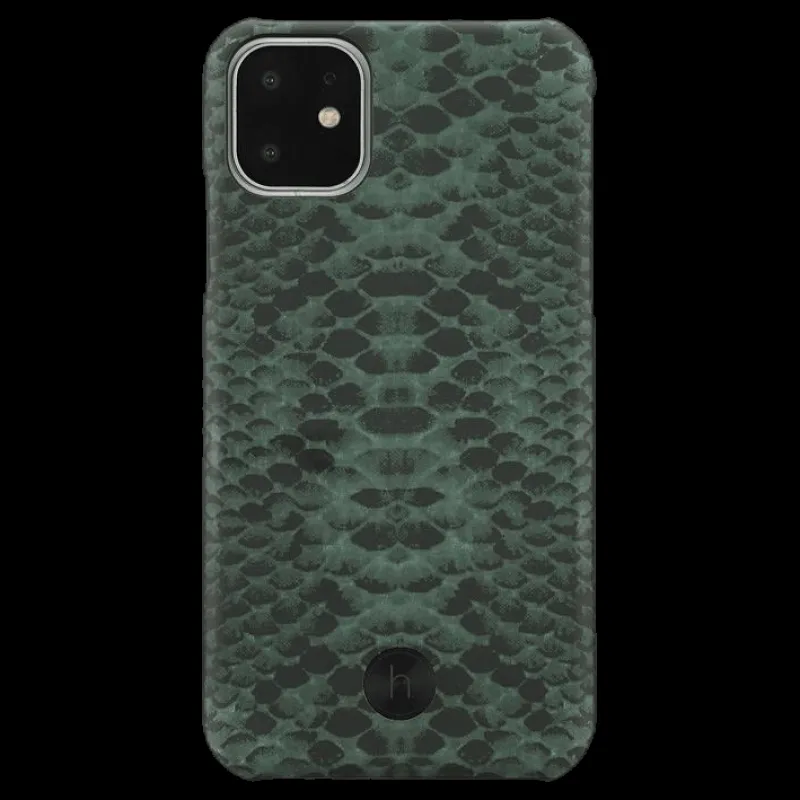Discount Holdit Paris Emerald Snake iPhone 11 Green Grön