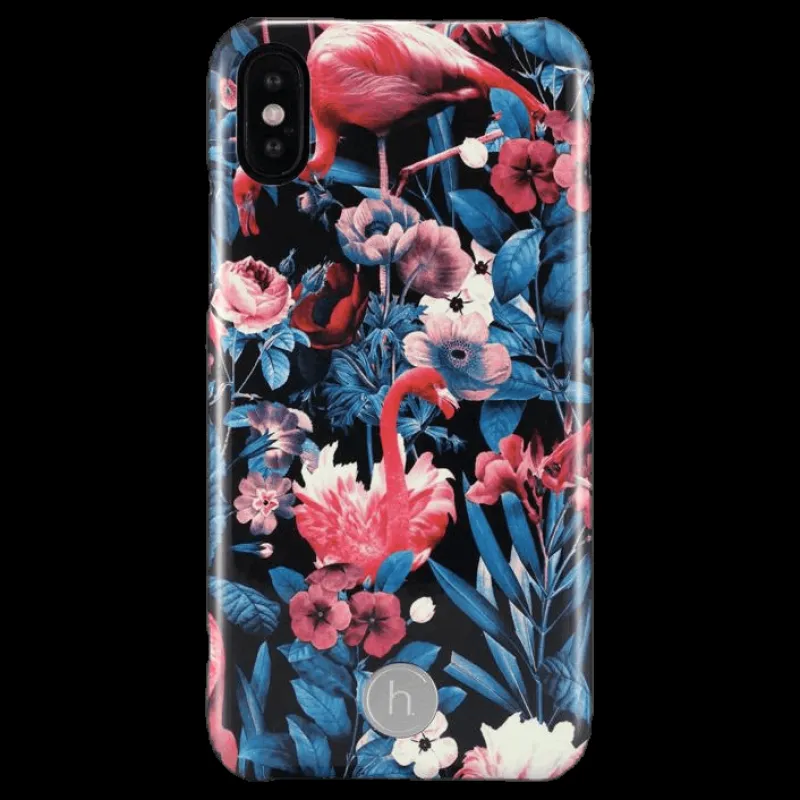 Holdit Paris Flamingo Garden iPhone X/Xs Patterned Mönstrad Best