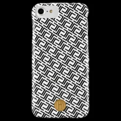 Holdit Paris Phone Case iPhone 6/6s/7/8 White/Black Vit och Svart Clearance