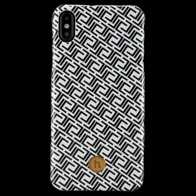Best Holdit Paris Phone Case iPhone Xs Max White/Black Vit och Svart