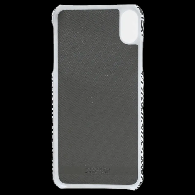 Best Holdit Paris Phone Case iPhone Xs Max White/Black Vit och Svart