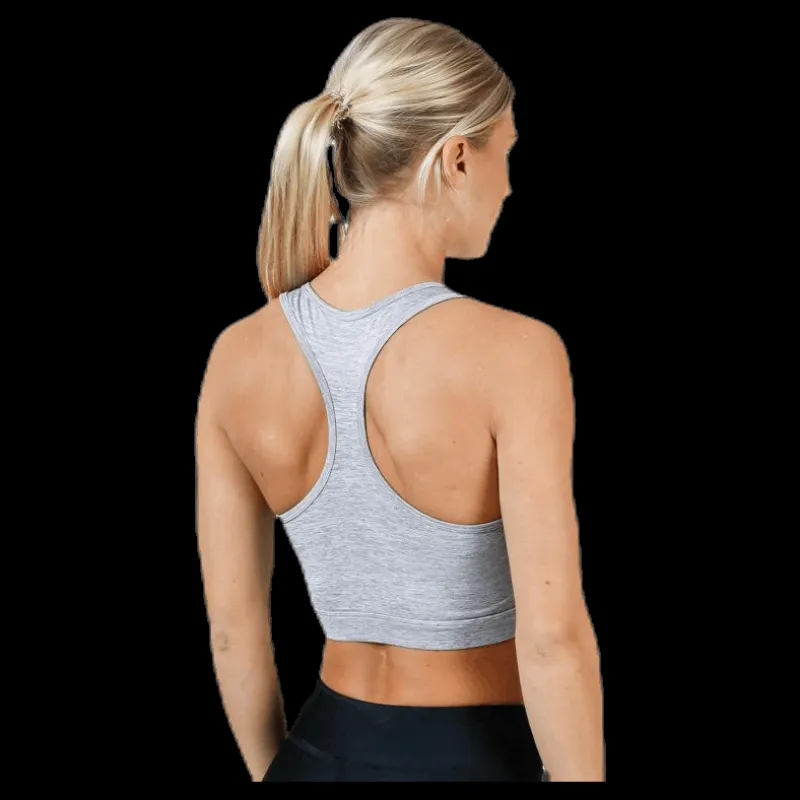 BLACC Passion Crop Top Grey Grå Best