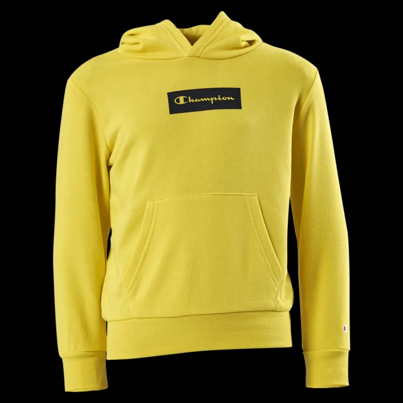 Champion Pastel Hooded Sweatshirt Junior Yellow Gul