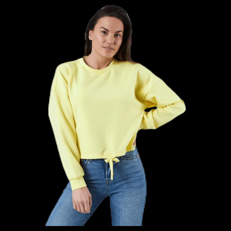 Only Pastel L/S O-Neck Swt Green Grön