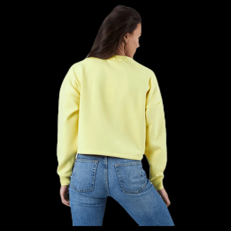 Only Pastel L/S O-Neck Swt Green Grön
