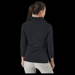 Daily Sports Patrice 3/4 Polo Shirt Black Svart Hot