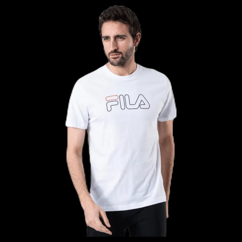 New Fila Paul Tee White Vit