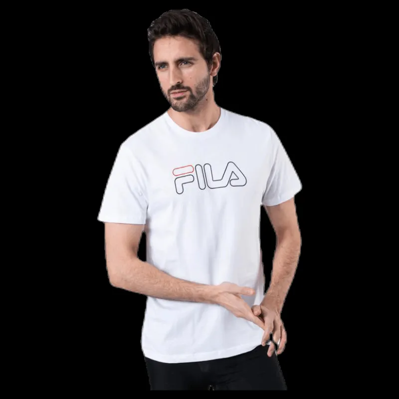 New Fila Paul Tee White Vit