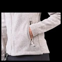 Clearance Weather Report Paulina Melange Fleece Jacket Beige