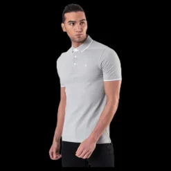 Jack & Jones Paulos Polo Ss Grey Grå Discount