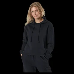 Discount Pieces Pcchilli Ls Hoodie Noos Bc Black Svart