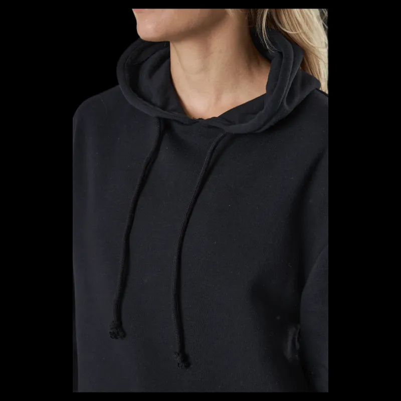 Discount Pieces Pcchilli Ls Hoodie Noos Bc Black Svart