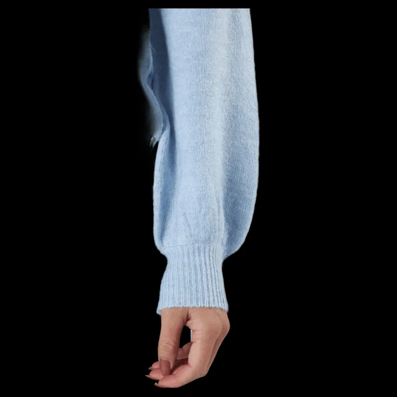 Outlet Pieces Pcperla Ls Knit Bc Kentucky Blue Blå