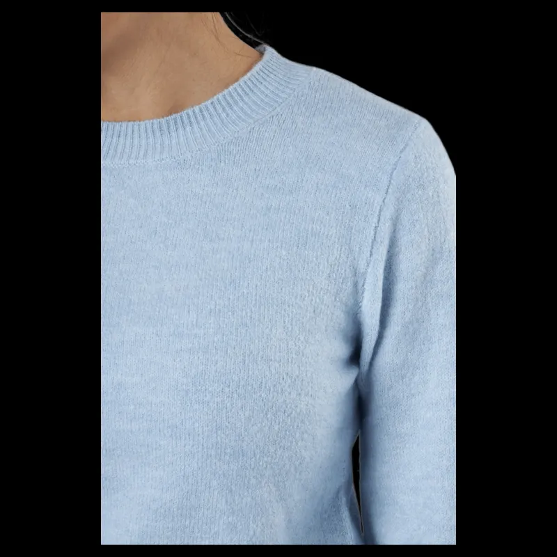 Outlet Pieces Pcperla Ls Knit Bc Kentucky Blue Blå
