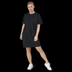 Online Pieces Pcria Ss Dress Bc Black Svart