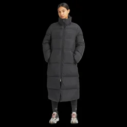 Röhnisch Pebble Drawstring Coat Black Discount