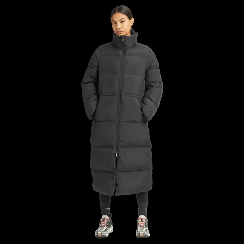 Röhnisch Pebble Drawstring Coat Black Discount