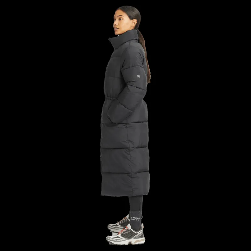 Röhnisch Pebble Drawstring Coat Black Discount