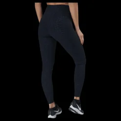 Endurance Peira W Embossed Tights W-pock Flerfärgad Svart New