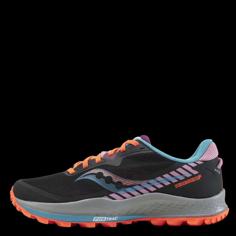 Best Saucony Peregrine 11 Black Svart