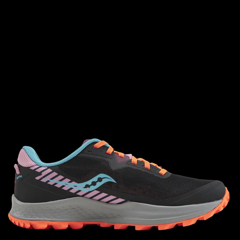 Best Saucony Peregrine 11 Black Svart