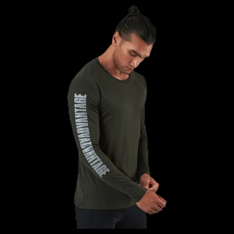 Hot Björn Borg Perf Night LS Tee Green Grön