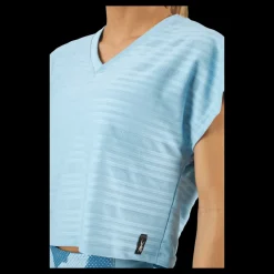 Reebok Perforated T-Shirt Blue Pearl Blå Discount