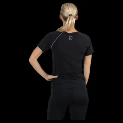 Best Only Play Performance Run Ss Tee Black Svart