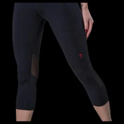 Online Only Play Performance Run 3/4 Tights Black Svart