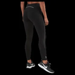 Only Play Performance Run Brushed Tights Black Svart Clearance