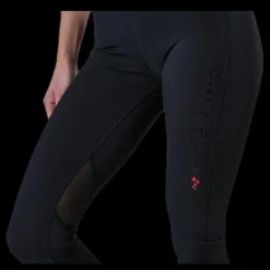 Online Only Play Performance Run Tights Black Svart