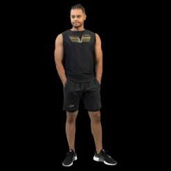 Gavelo Performance Shorts Black&gold Svart