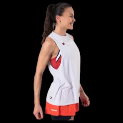 Tommy Hilfiger Sport Performance Tank Top Logo Grey Grå Outlet