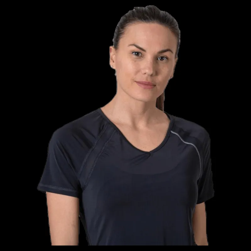 Only Play Performance Training Ss V-Neck Tee Black Svart