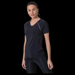 Only Play Performance Training Ss V-Neck Tee Black Svart