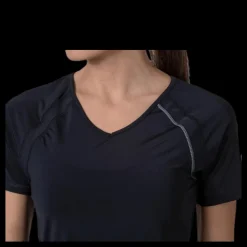 Only Play Performance Training Ss V-Neck Tee Black Svart
