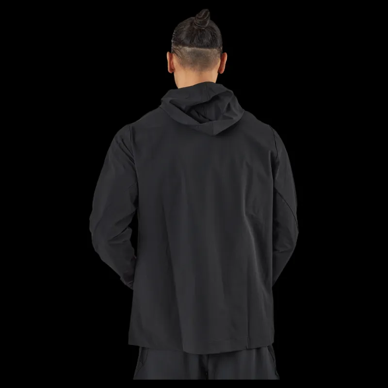 Reebok Performance Woven Zip-Up Jacket Black Svart Online