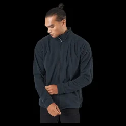 Dobsom Pescara Fleece Jkt Black Blå Outlet