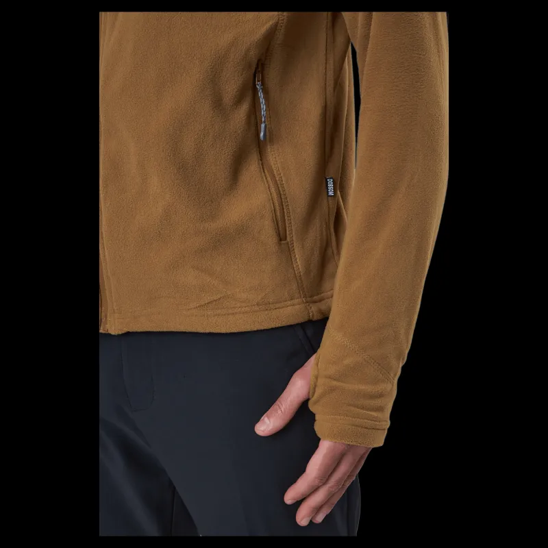 Dobsom Pescara Fleece Jkt Brown Brun Clearance