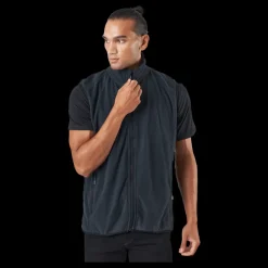 Outlet Dobsom Pescara Fleece Vest Black Svart