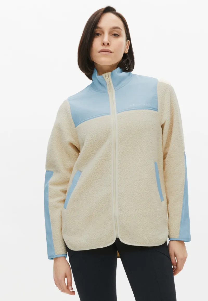Röhnisch Phoebe Blocked Pile Jacket Skyway