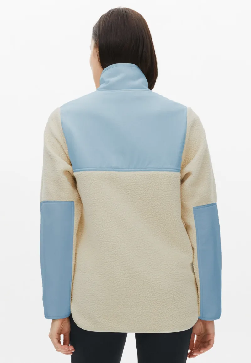 Röhnisch Phoebe Blocked Pile Jacket Skyway