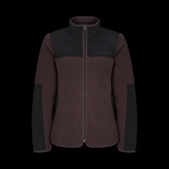 Röhnisch Phoebe Pile Jacket Seal Brown Brun Online