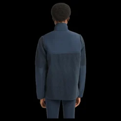 Röhnisch Phoebe Pile Jacket Space Navy Hot